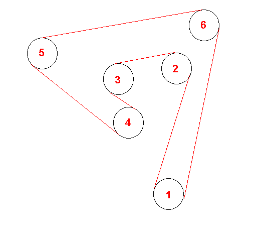 Allis-Chalmers 616 Hydro Belt Diagram